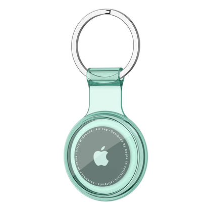 Waterproof Anti-Lost Keychain Holder TPU Case for Apple Airtag Air Tag Dog Cat Pet Collar Keys Tracker Protective Full Cover