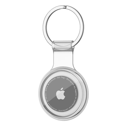 Waterproof Anti-Lost Keychain Holder TPU Case for Apple Airtag Air Tag Dog Cat Pet Collar Keys Tracker Protective Full Cover