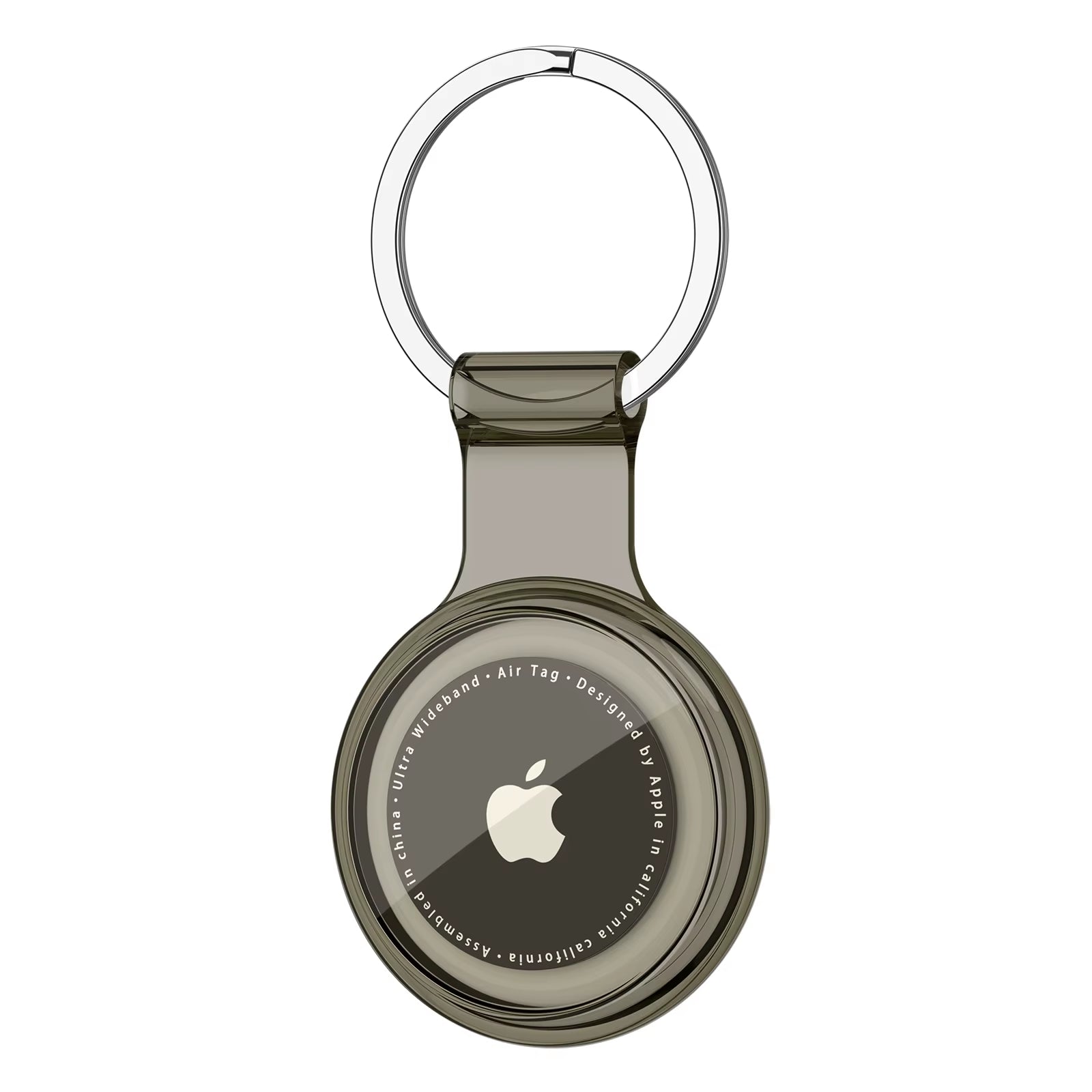 Waterproof Anti-Lost Keychain Holder TPU Case for Apple Airtag Air Tag Dog Cat Pet Collar Keys Tracker Protective Full Cover