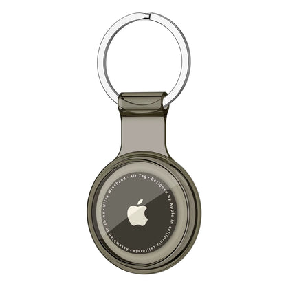 Waterproof Anti-Lost Keychain Holder TPU Case for Apple Airtag Air Tag Dog Cat Pet Collar Keys Tracker Protective Full Cover